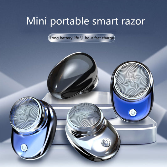 JM Electric Shaver Portable Mini USB Rechargeable Automatic Razor Washable