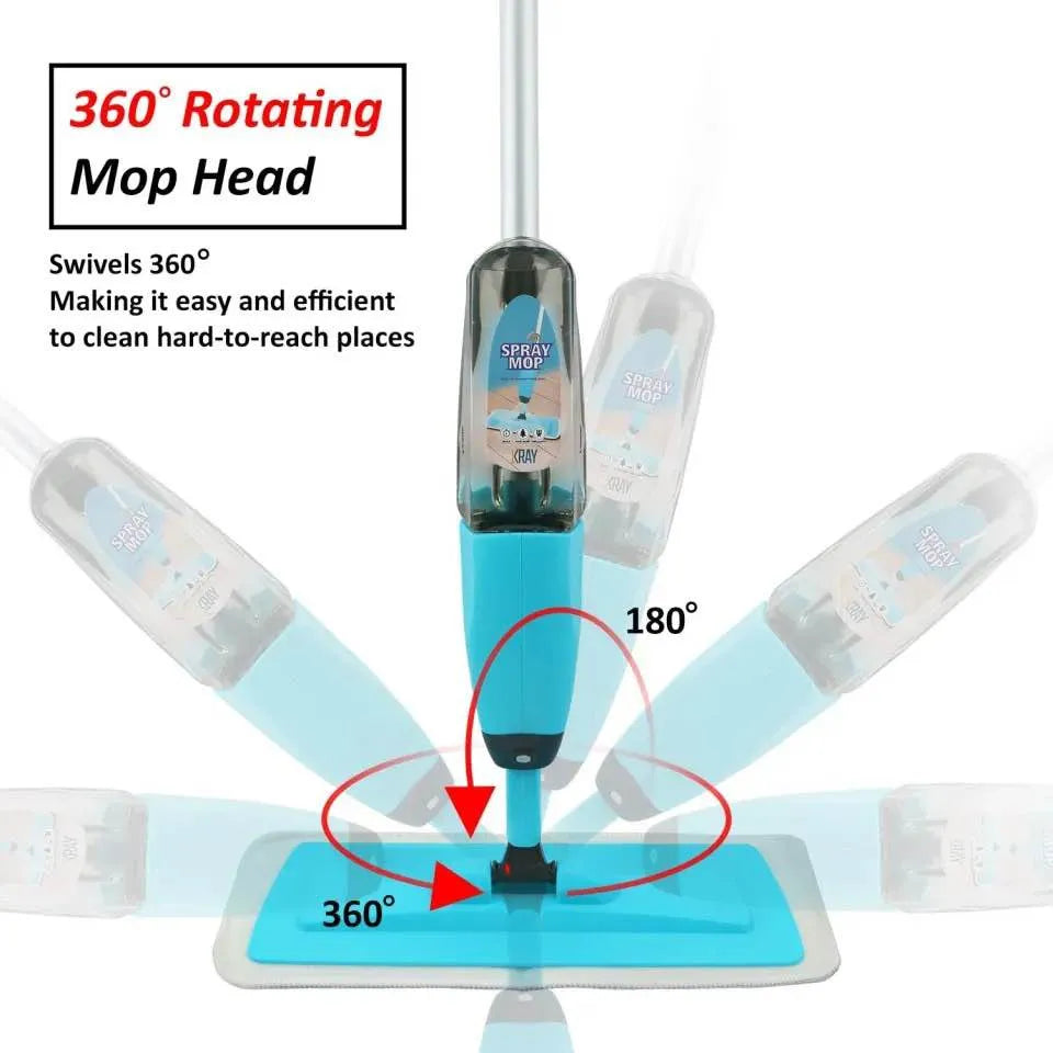 New Water Spray Mop with Extendable Handle | Microfiber Mop For Floor