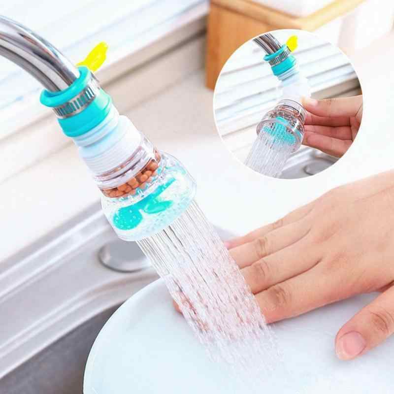 360 Rotatable Adjustable Water Filter Faucet Tap - Water-Saving Kitchen and Bathroom Organizer