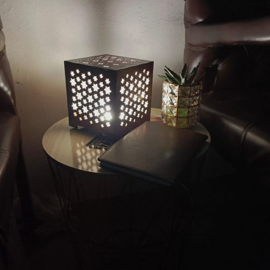 Mister Traders Brand New Design 3D Wooden Lamp For Side Table I Lamp I Lamps