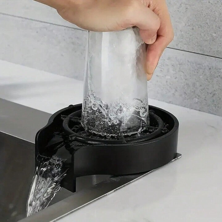 New Glass Washer Automatic Cup Washer Cleaner | Cup Glass Rinser For Kitchen Sink,