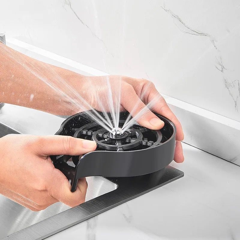 New Glass Washer Automatic Cup Washer Cleaner | Cup Glass Rinser For Kitchen Sink,