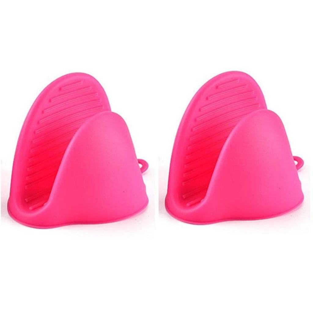 High quality 2 piece silicone pot holder/ heat resistant oven mitts kitchen accessories best