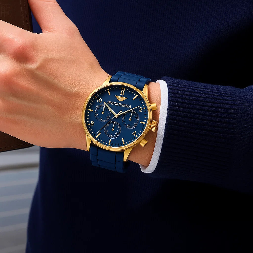 Classic Luxury Wrist Watches for Men's Quartz Boys Watches Water Resistant Watches Stylish Mens Watches