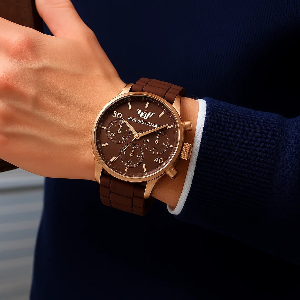 Classic Luxury Wrist Watches for Men's Quartz Boys Watches Water Resistant Watches Stylish Mens Watches