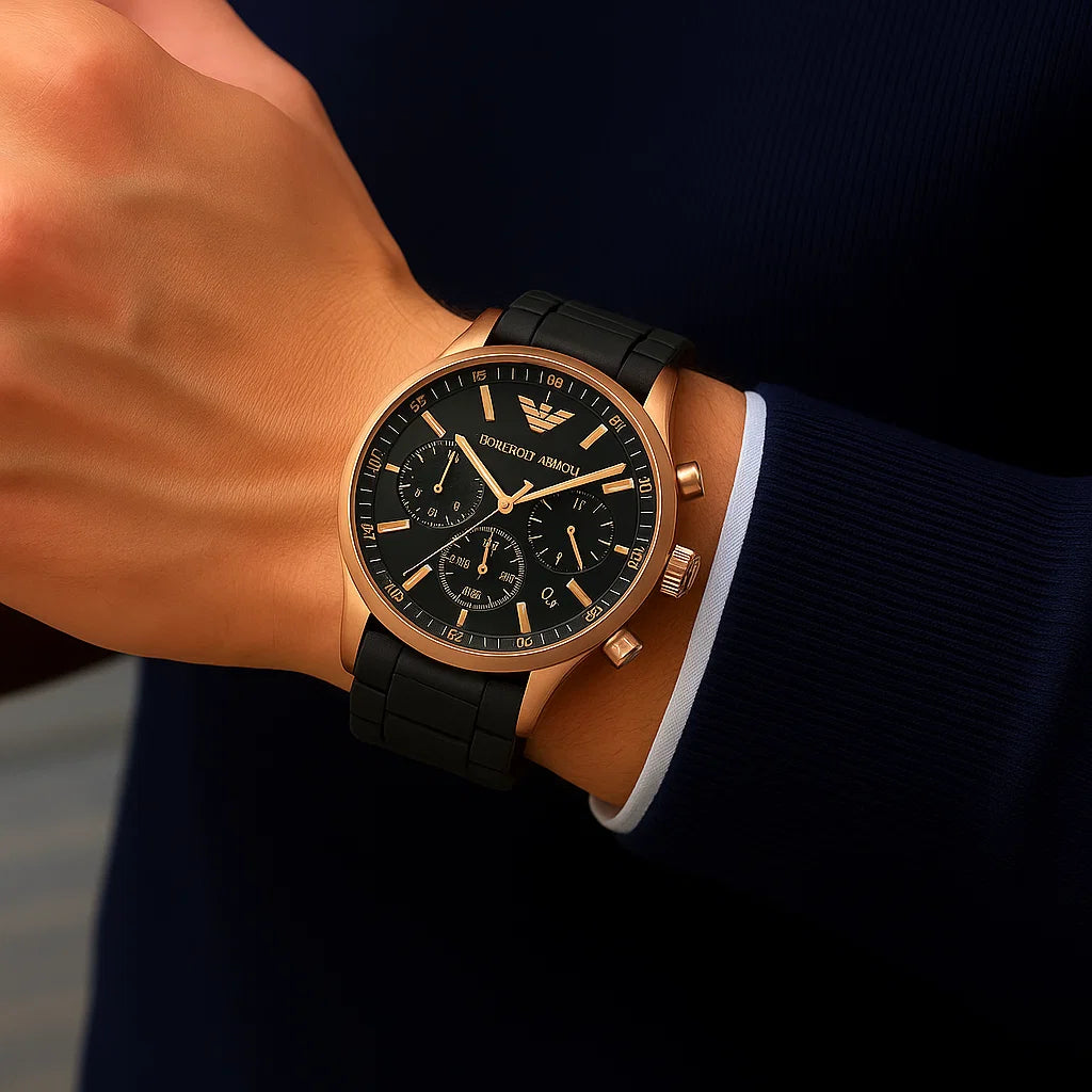 Classic Luxury Wrist Watches for Men's Quartz Boys Watches Water Resistant Watches Stylish Mens Watches